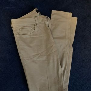 PacSun stacked skinny khaki pants